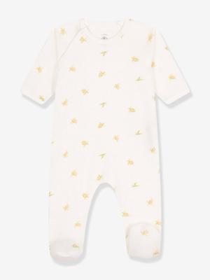 Slaapzakje met schildpadden PETIT BATEAU wit, bedrukt