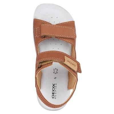 Kindersandalen J45GQC Light Floppy GEOX® koffie Kindersandalen J45GQC Light Floppy GEOX® koffie