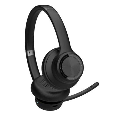 SPC Dreamer Pro – Bluetooth hoofdtelefoon, over-ear met microfoon, 40 uur batterijduur, ruisonderdrukking, twee gelijktijdige verbindingen, kleur zwart