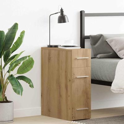 Apothekerskast artisanaal eikenkleurig 20 x 45.5 x 60 cm