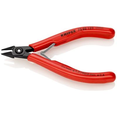 Knipex 75 02 125 75 02 125 Elektronica en fijnmechanica Zijkniptang Met facet 125 mm - thumbnail