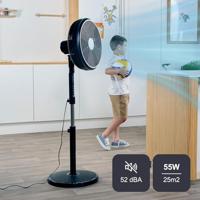 Staande ventilator Black & Decker BXEFP51E Zwart 55 W - thumbnail