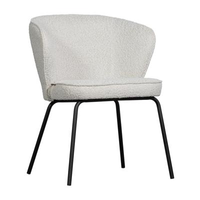 WOOOD Eetkamerstoel 'Admit' Bouclé, kleur Naturel