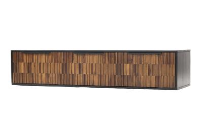 Tower Living Zwevend TV-meubel 'Dimaro' Sheesham- en mangohout, 145cm