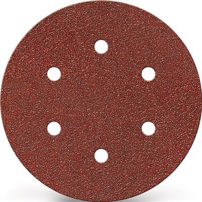 Promat/Tecwerk Schuurpad met klitbevestiging | GLS 3 150 mm | korreling 80 | voor hout / metaal korund | Gatenaantal 6 - 4000842243 Promat/Tecwerk Schuurpad met klitbevestiging | GLS 3 150 mm | korreling 80 | voor hout / metaal korund | Gatenaantal 6 - 4000842243