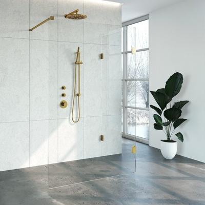 Inloopdouche Compleet Just Creating Profielloos 90x130 cm Reversed Goud Sanitop Inloopdouche Compleet Just Creating Profielloos 90x130 cm Reversed Goud Sanitop