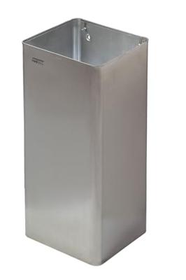 Mediclinics Mediclinics open afvalbak 80l. PP1080CS - RVS