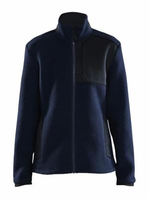 Craft 1912221 ADV Explore Pile Fleece Jacket W - Blaze/Black - S Craft 1912221 ADV Explore Pile Fleece Jacket W - Blaze/Black - S