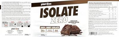 PER4M Isolate Zero Chocolate Brownie Batter (2000 g)