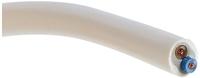Kopp 151510843 Geïsoleerde kabel H03VV-F 2 x 0.75 mm² Wit 10 m - thumbnail