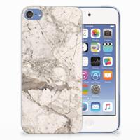 Apple iPod Touch 5 | 6 | TPU | Siliconen hoesje | Marmer Beige - thumbnail