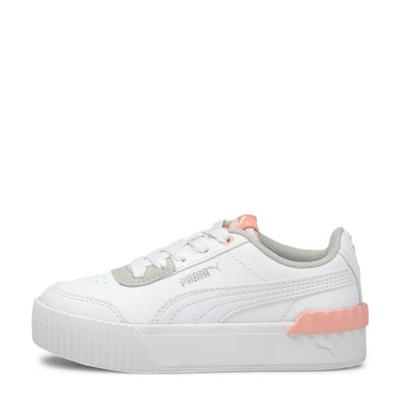 Puma Carina Lift sneakers wit/lichtoranje Puma Carina Lift sneakers wit/lichtoranje