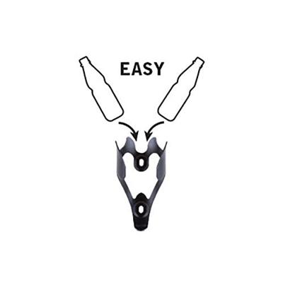 M-Wave bidonhouder aluminium zilver