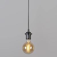 QAZQA Retro hanglamp zwart 40 cm - Granny Frame - thumbnail