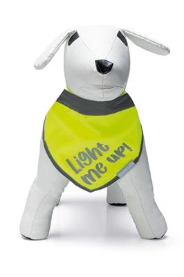 Beeztees safety gear bandana Chiny reflecterend hondenkleding M Beeztees safety gear bandana Chiny reflecterend hondenkleding M