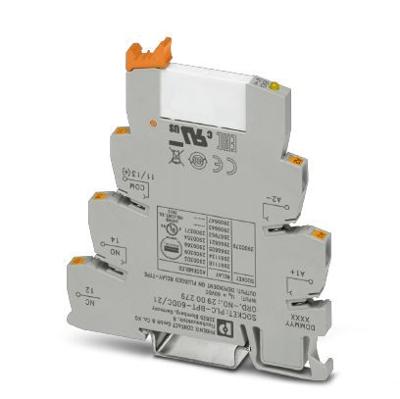 Phoenix Contact PLC-RPT- 60DC/21 Interfacerelais 60 V/DC 6 A 1x wisselcontact 10 stuk(s) Phoenix Contact PLC-RPT- 60DC/21 Interfacerelais 60 V/DC 6 A 1x wisselcontact 10 stuk(s)