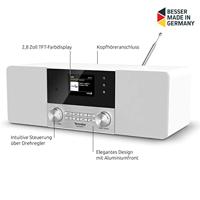 TechniSat DIGITRADIO 4 C Radio DAB+, VHF (FM), DAB Bluetooth Wit - thumbnail