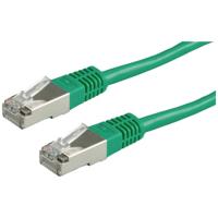 ROLINE patchkabel Cat.5e (Klasse D) SF/UTP, groen, 2 m - thumbnail