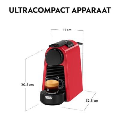 De&apos;Longhi Nespresso Essenza Mini EN85.R Nespresso Rood
