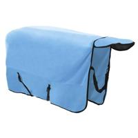 VidaXL Paardendeken volledige aqua polyester - thumbnail