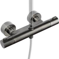 Ben Lavion Reno douche thermostaatkraan t.b.v. Ben Lavion regendoucheset gunmetal pvd-coating - thumbnail