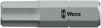 Wera 840/1 Z Zeskant Bits, Hex-Plus, 6.0 mm x 25 mm - 1 stuk(s) - 05056330001