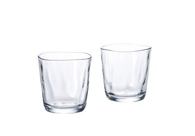 Japanse Glazenset - The Oriental Shop - Set van 2 - 330ml - 9 x 9 x 9.2cm