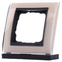 Gira Event Clear Zand / Antraciet 1-voudig