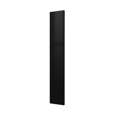 Designradiator Plieger Perugia 535 Watt Middenaansluiting 180,6x30,4 cm Antraciet Metallic