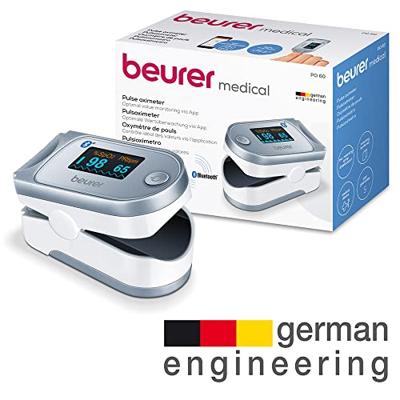 Beurer PO 60 Bluetooth® Pulsoximeter Saturatiemeter