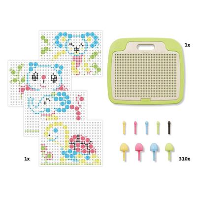 Quercetti fantacolor play eco insteek mozaïek, 310dlg. Quercetti fantacolor play eco insteek mozaïek, 310dlg.