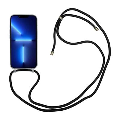 Høyde - iPhone 13 Pro - Telefoonhoes met koord - Transparant Høyde - iPhone 13 Pro - Telefoonhoes met koord - Transparant
