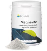 Springfield Magnevite Magnesium Glycerofosfaat 100mg Tabletten - thumbnail