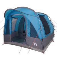 VidaXL Tunneltent 3-persoons waterdicht blauw - thumbnail
