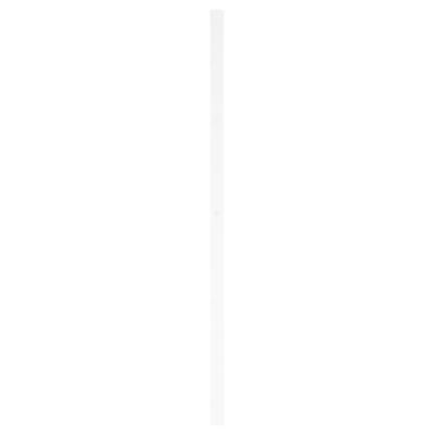 Hoofdbord 193 cm metaal wit