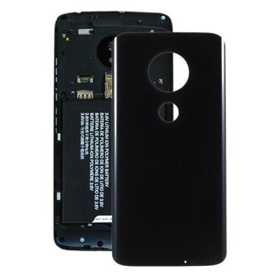 Battery back cover voor Motorola Moto G7 PLUS (zwart)