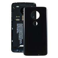 Battery back cover voor Motorola Moto G7 PLUS (zwart) - thumbnail