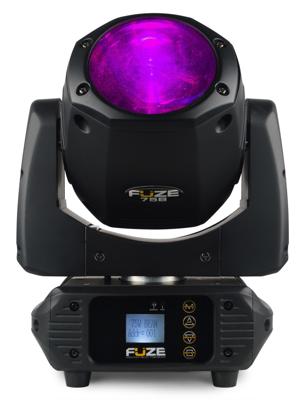 BeamZ 2x Fuze75B Beam LED movinghead met flightcase BeamZ 2x Fuze75B Beam LED movinghead met flightcase
