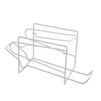 Organiser voor de koelkast Metaltex Wit Aluminium 14 x 33 x 15 cm (6 Onderdelen) - thumbnail