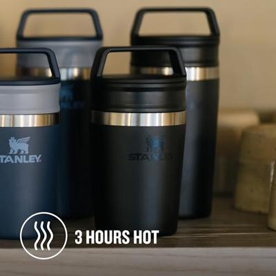 Stanley The Café-To-Go Travel Mug .23L / 8oz Drinkbeker Black 230ML - thumbnail