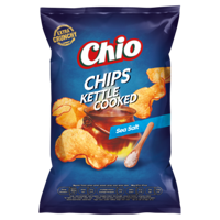 Chio Chips Kettle Cooked Sea Salt 150 g bij Jumbo - thumbnail