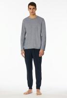 Schiesser Schiesser Pyjama long midnight blue 182514 52/L - thumbnail