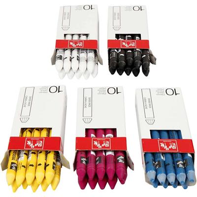 Caran d'Ache waskrijt Neocolor II multicolor 50 stuks Caran d'Ache waskrijt Neocolor II multicolor 50 stuks