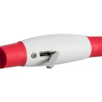 TRIXIE HALSBAND USB FLASH LIGHT LICHTGEVEND OPLAADBAAR ROOD 65X0,8 CM - thumbnail