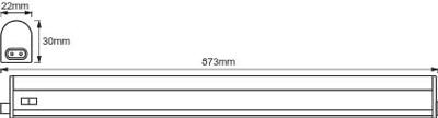 OSRAM HOMELIGHTING LED Switch Batten 900 mm 10 W 3000 K LED-onderbouwlamp OSRAM HOMELIGHTING LED Switch Batten 900 mm 10 W 3000 K LED-onderbouwlamp
