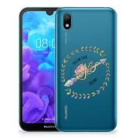 Huawei Y5 (2019) Telefoonhoesje met Naam Boho Dreams - thumbnail