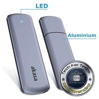 Akasa AK-ENU3M2-05 behuizing voor opslagstations SDD-behuizing Zilver M.2 - thumbnail