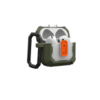 Urban Armor Gear Plasma Koptelefoon tas Geschikt voor (koptelefoon): In Ear koptelefoon Vaal olijf-bruin, Transparant