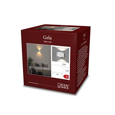KonstSmide Buitenlamp Up - DownGela wit - 7882-250