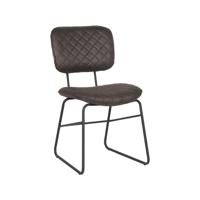 LABEL51 Eetkamerstoel 'Sev', kleur Antraciet - thumbnail